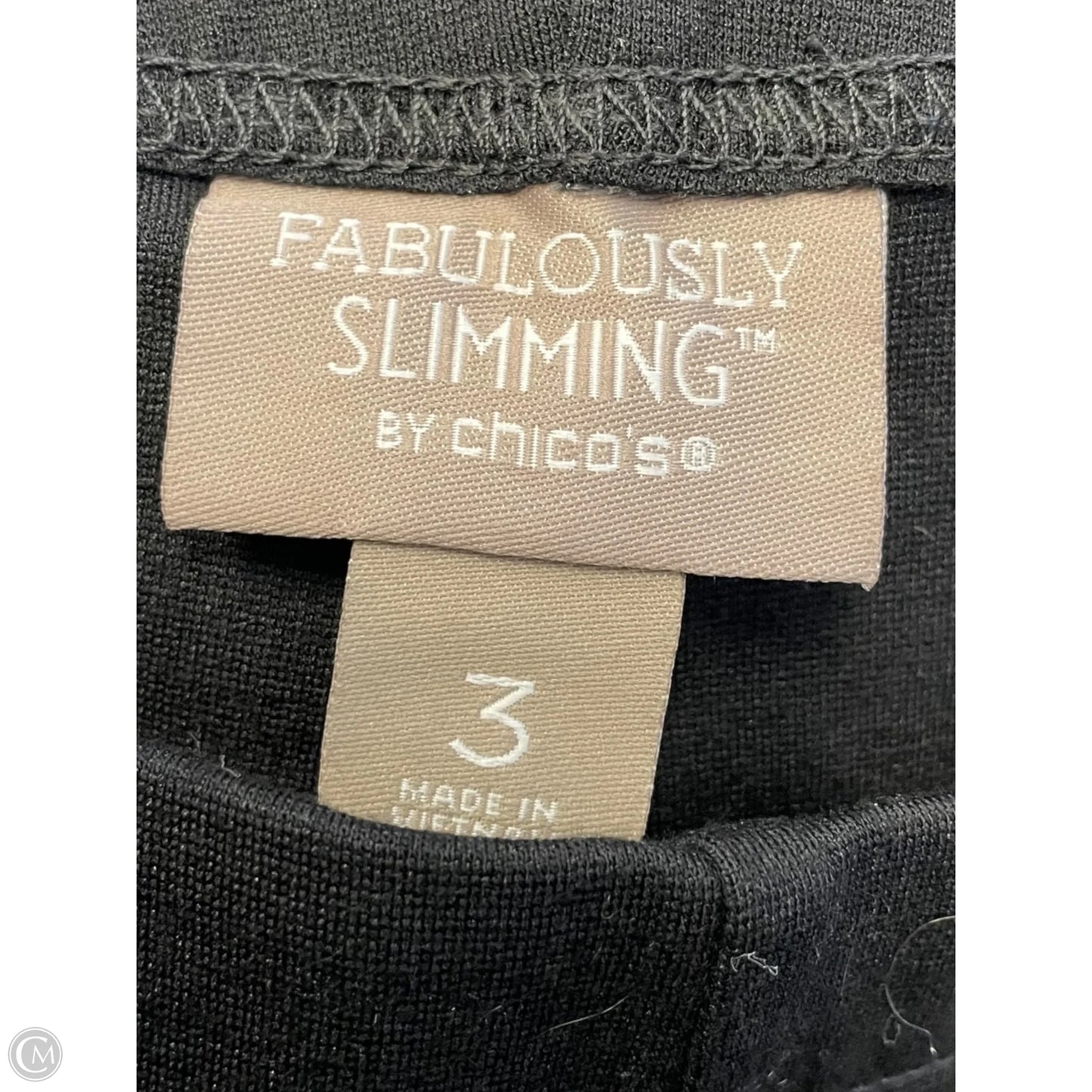 Pants Leggings By Chicos In Black, Size: Xl