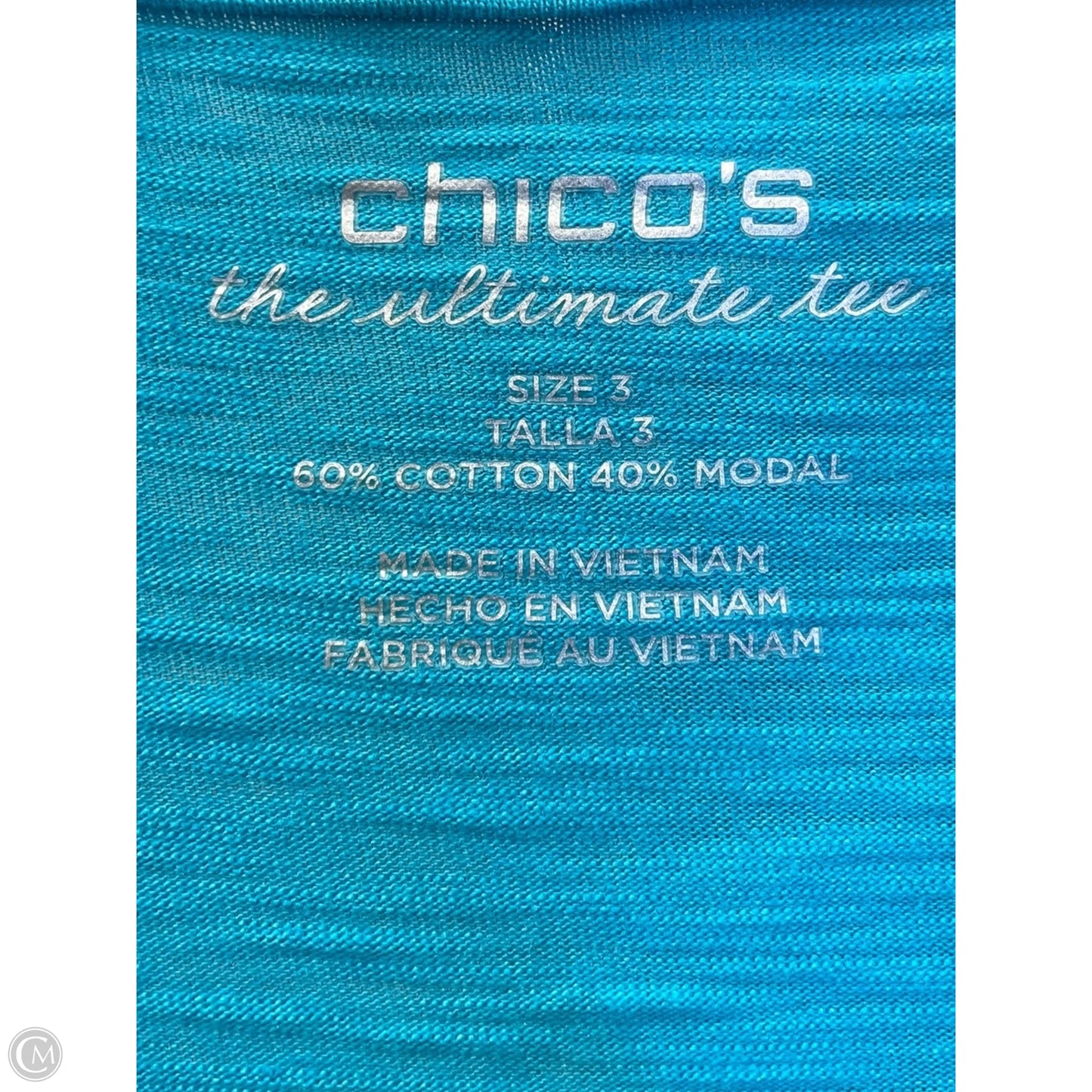 Cardigan By Chicos In Blue, Size: Xl