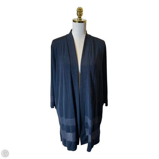 Cardigan By Chicos In Navy, Size: Xl