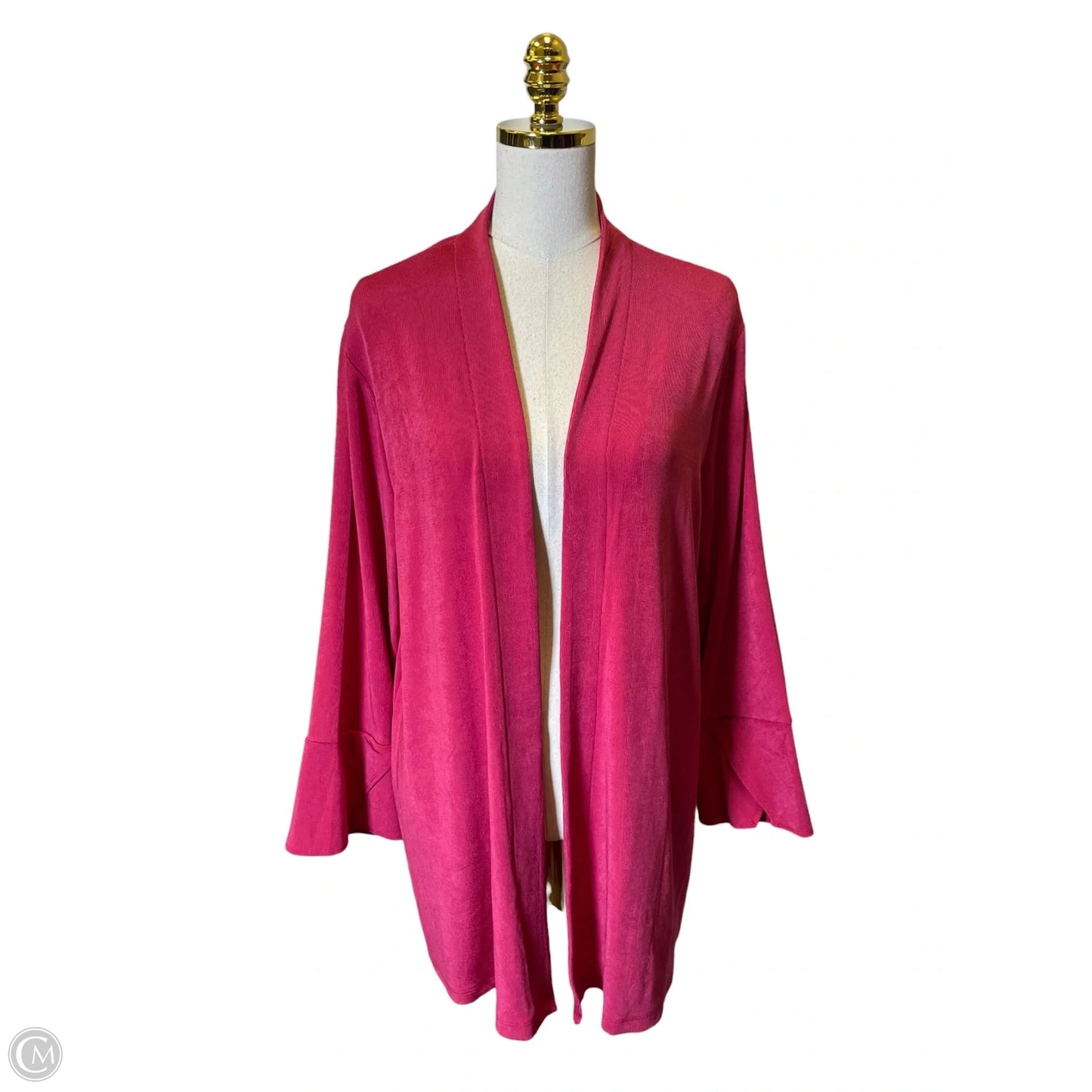 Cardigan By Chicos In Pink, Size: Xl