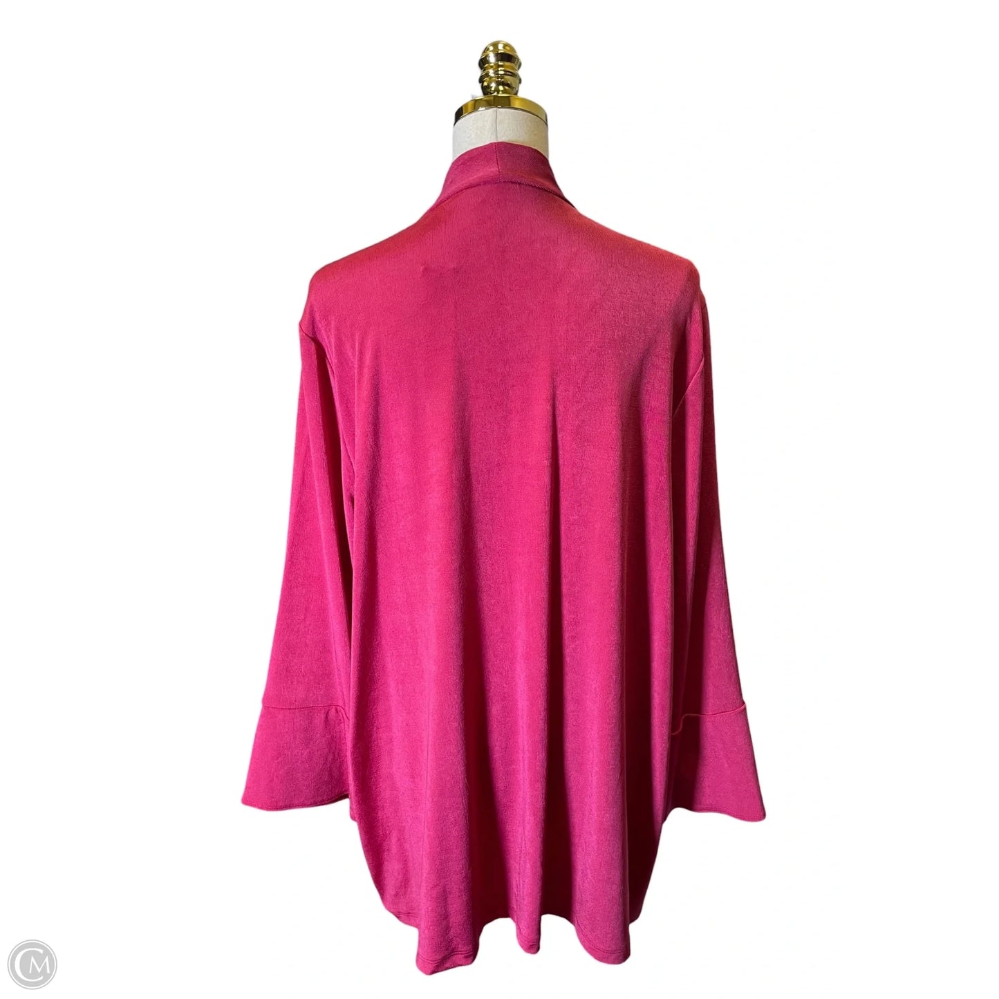Cardigan By Chicos In Pink, Size: Xl
