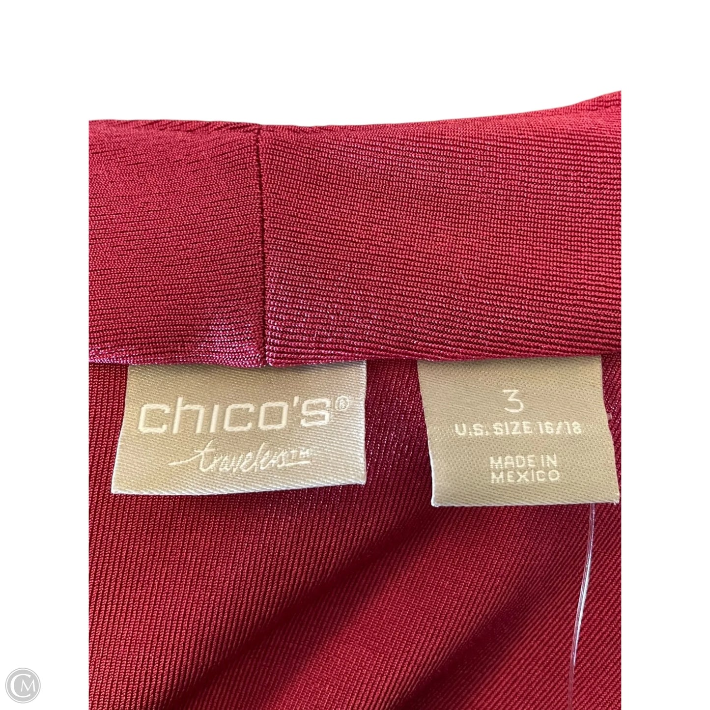 Cardigan By Chicos In Pink, Size: Xl