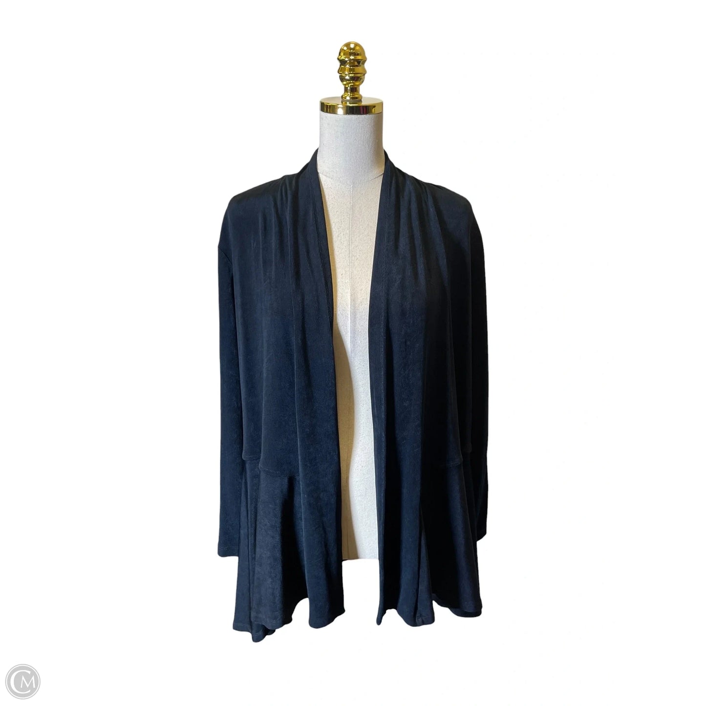 Cardigan By Chicos In Navy, Size: Xl