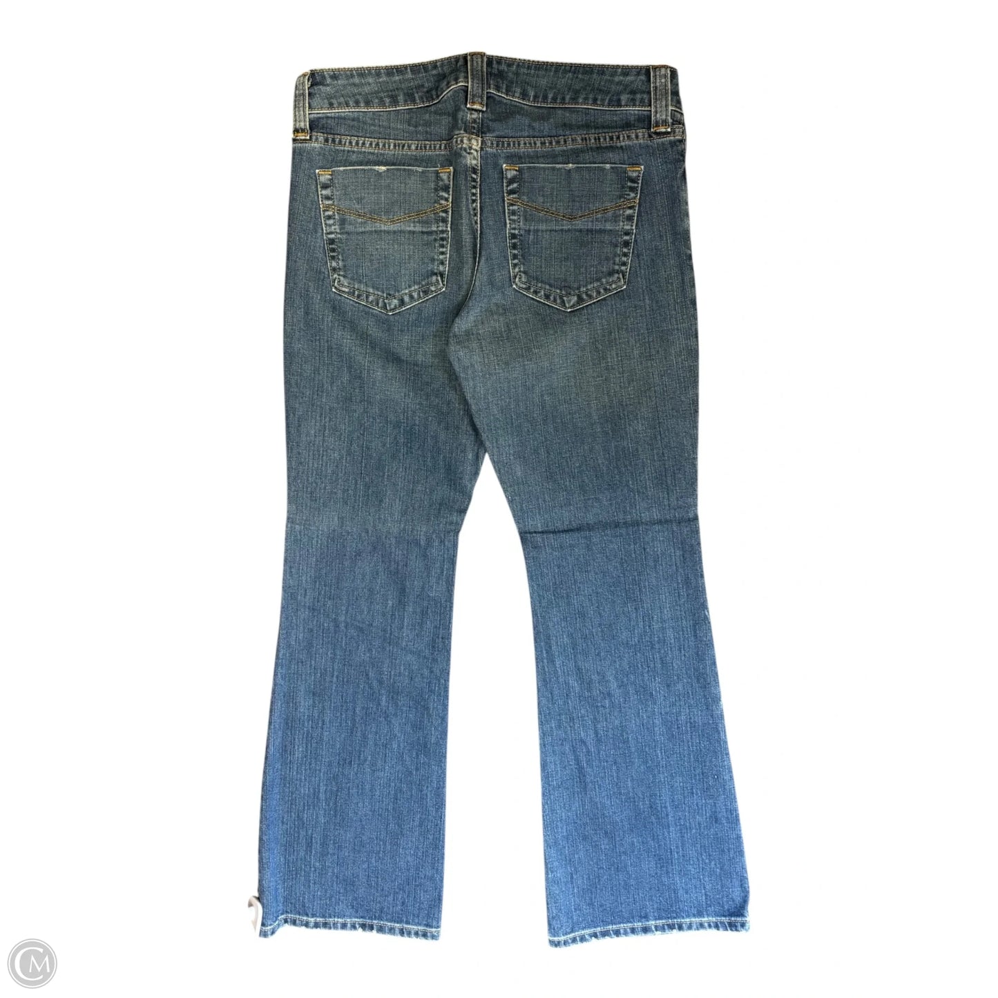 Jeans Flared By Gap In Blue Denim, Size: 8