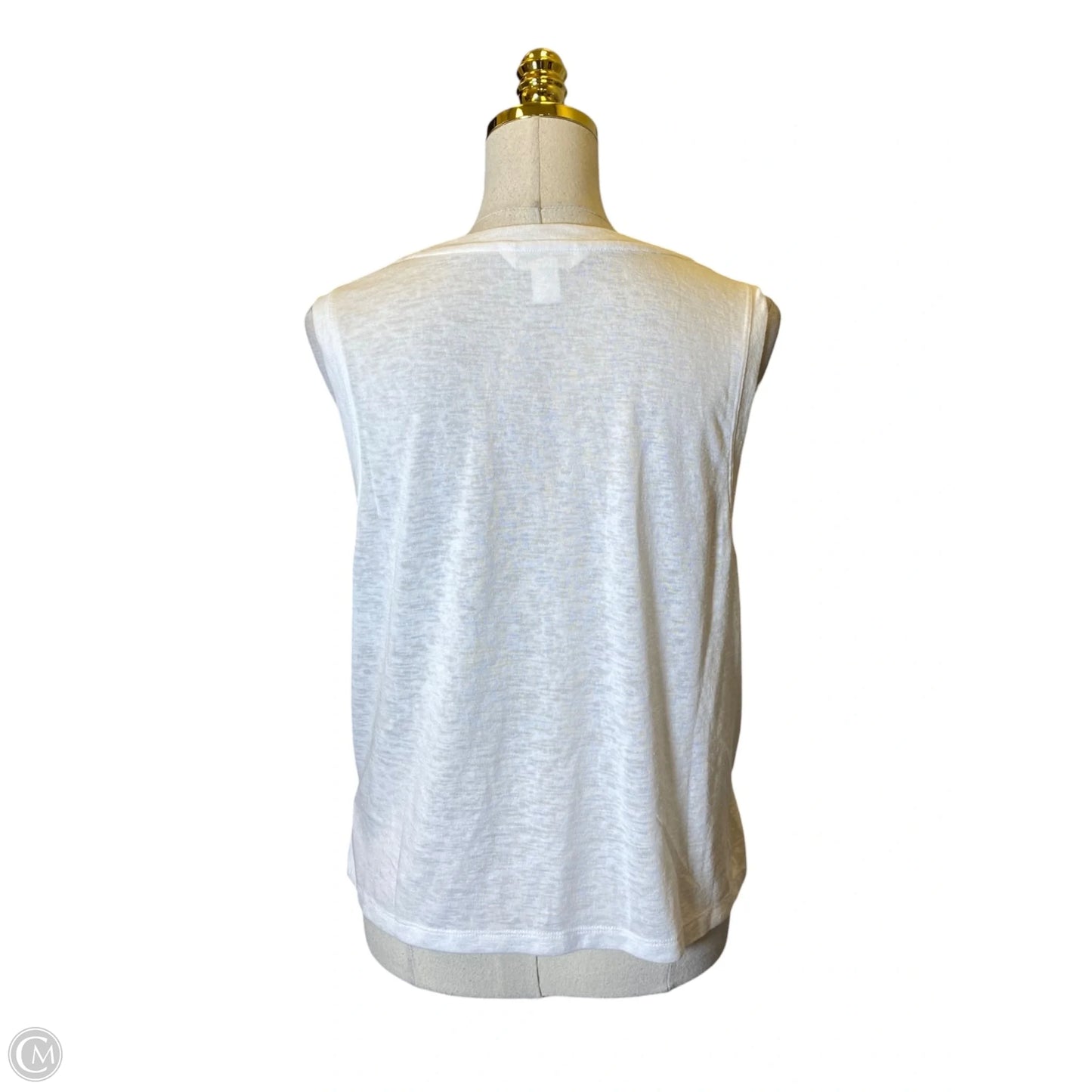 Athletic Tank Top By Athleta In White, Size: 1x