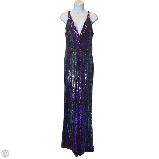 Jumpsuit By Dress The Population In Multi-colored, Size: L