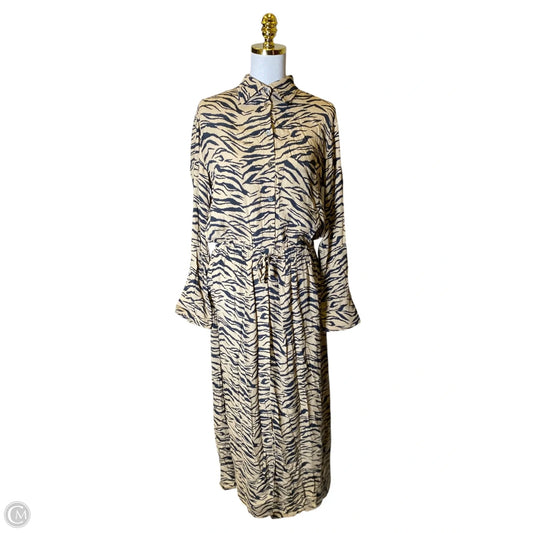 Dress Casual Maxi By Zadig And Voltaire In Animal Print, Size: L