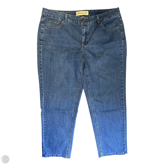 Jeans Straight By Clothes Mentor In Blue Denim, Size: 20