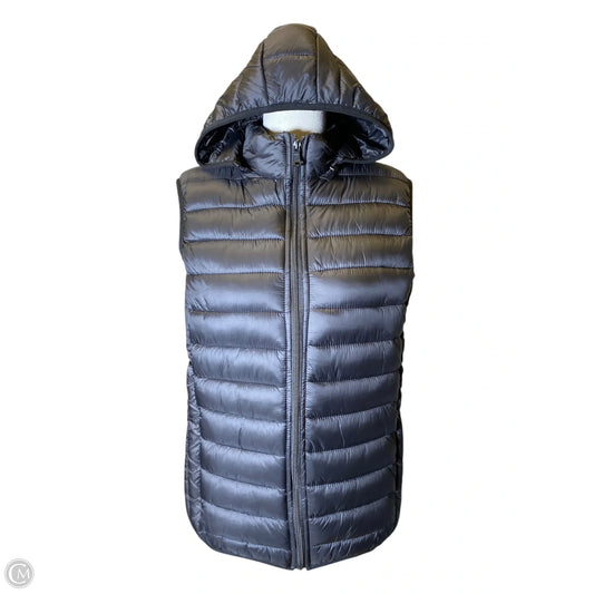 Vest Puffer & Quilted By Clothes Mentor In Black, Size: S