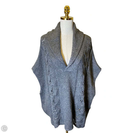 Sweater Short Sleeve By Clothes Mentor In Grey, Size: S