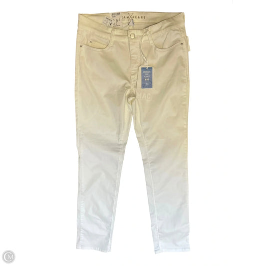 Jeans Straight By Clothes Mentor In White, Size: 14