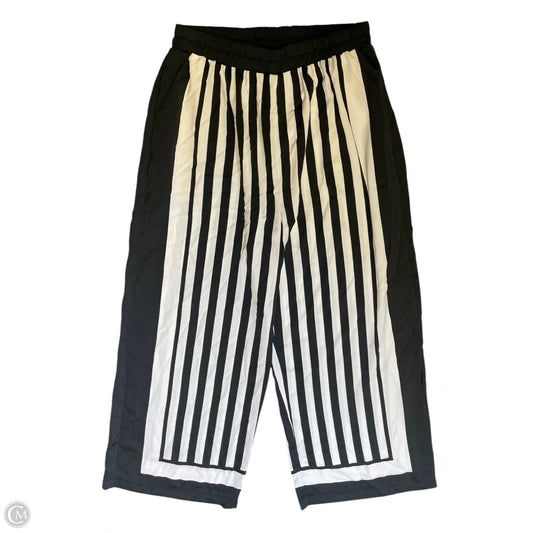 Pants Other By Anne Klein In Black & White, Size: L