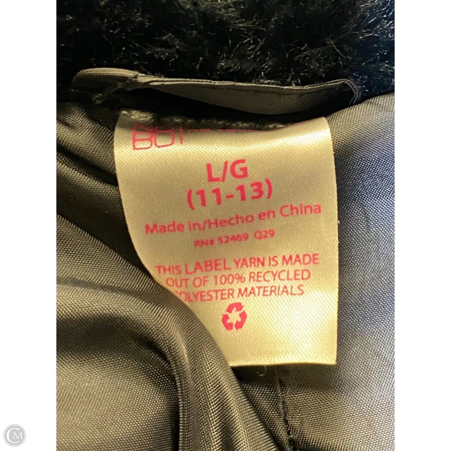 Jacket Other By No Boundaries In Black, Size: L