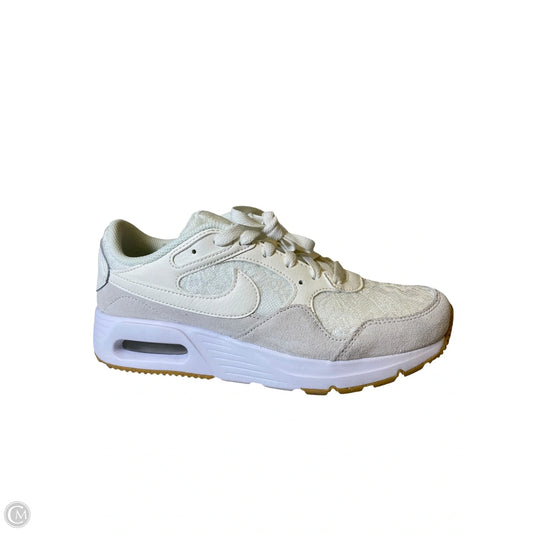 Shoes Athletic By Nike In Cream, Size: 8