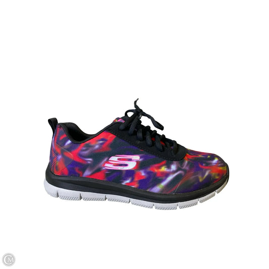 Shoes Athletic By Skechers In Multi-colored, Size: 7