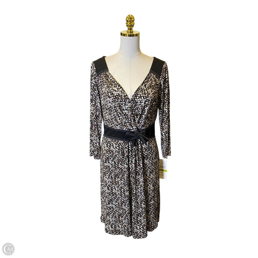 Dress Casual Midi By Clothes Mentor In Multi-colored, Size: L