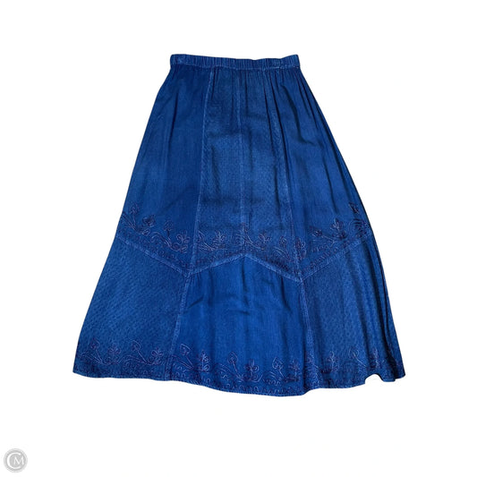 Skirt Maxi By Clothes Mentor In Blue, Size: S