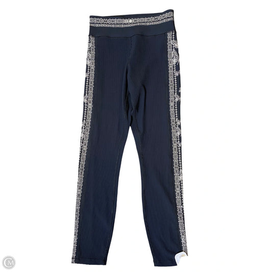 Pants Designer By Johnny Was In Black & Cream, Size: S