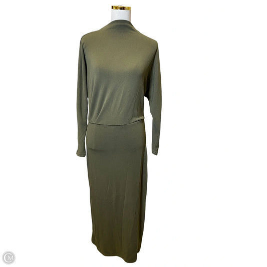 Dress Casual Maxi By Ogl In Green, Size: M
