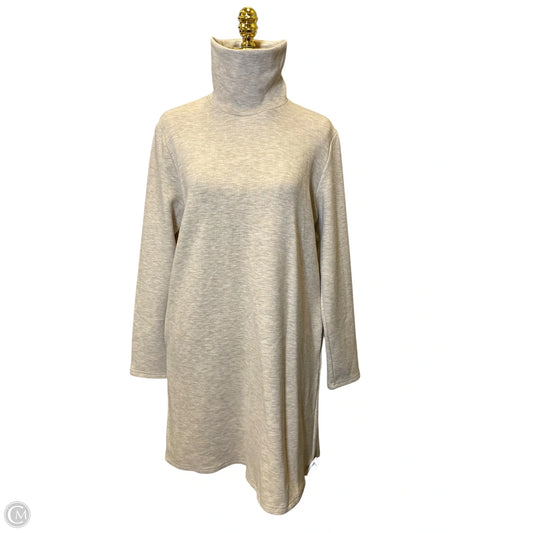 Dress Casual Midi By Ogl In Cream, Size: M