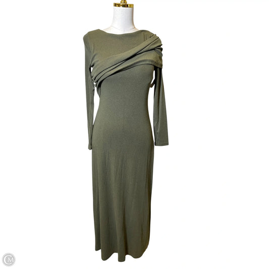 Dress Casual Maxi By Ogl In Green, Size: M