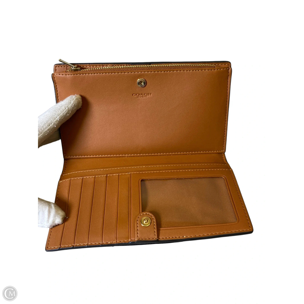 Wallet Designer By Coach, Size: Medium
