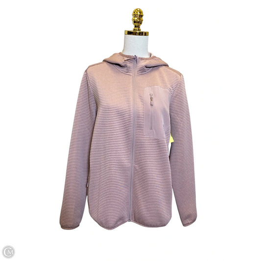 Athletic Jacket By Duluth Trading In Pink, Size: L