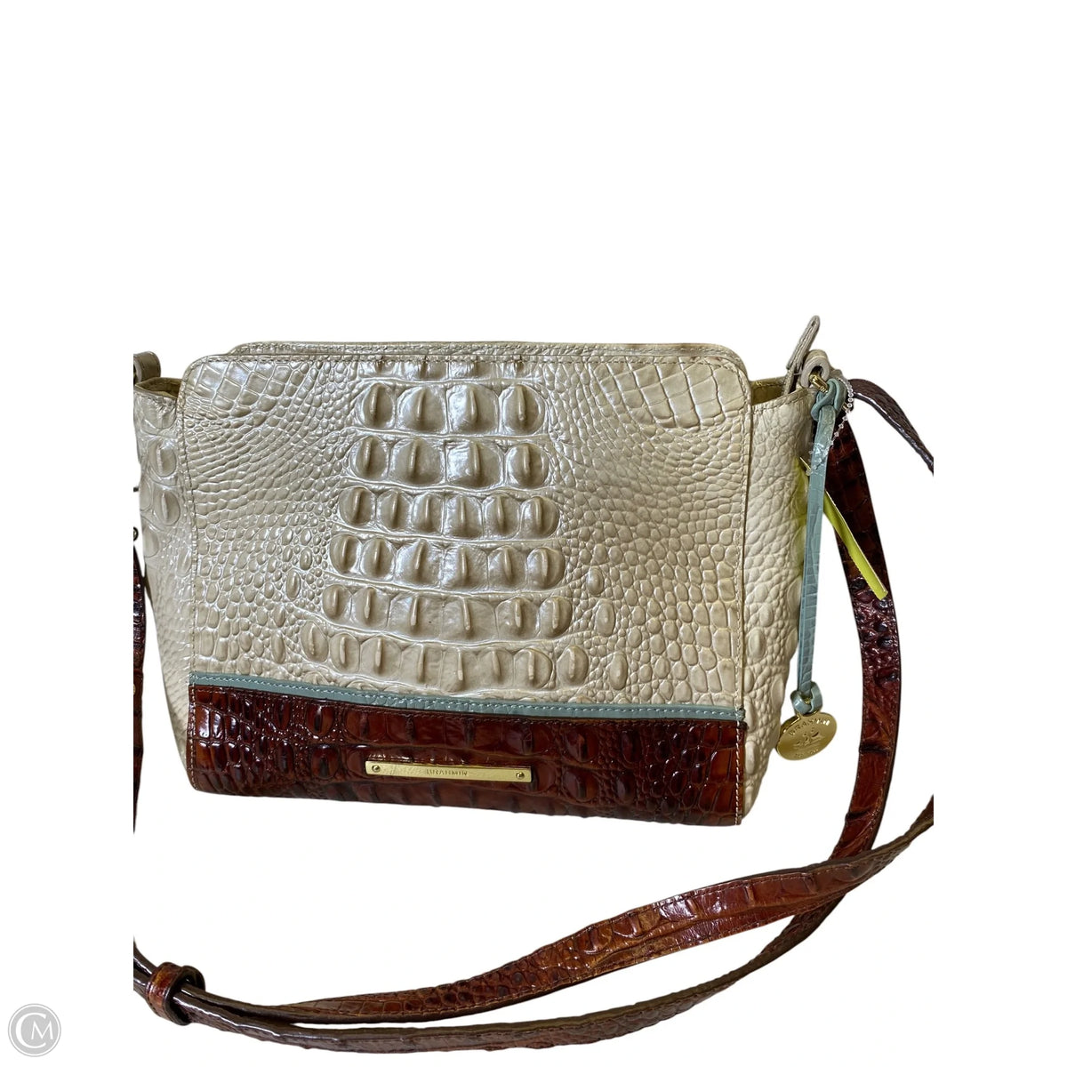 Crossbody Designer By Brahmin, Size: Medium