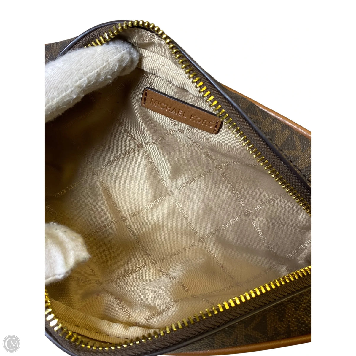 Makeup Bag Designer By Michael Kors, Size: Small