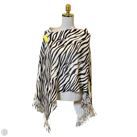 Shawl By Clothes Mentor In Animal Print, Size: Osfm