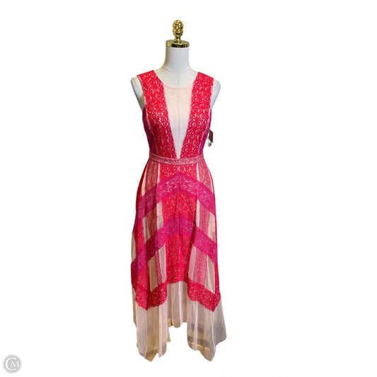 Dress Casual Maxi By Bcbgmaxazria In Multi-colored, Size: S