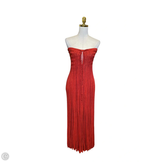 Dress Casual Midi By Free People In Orange, Size: Xl
