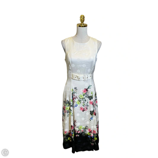 Dress Casual Midi By Ted Baker In Multi-colored, Size: S