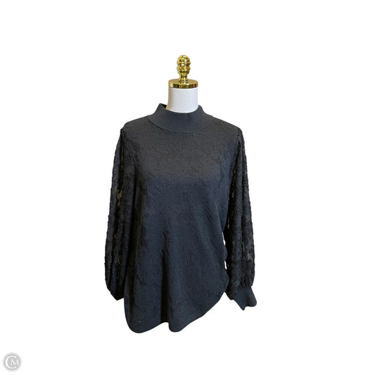 Sweater By Chicos In Black, Size: Xl