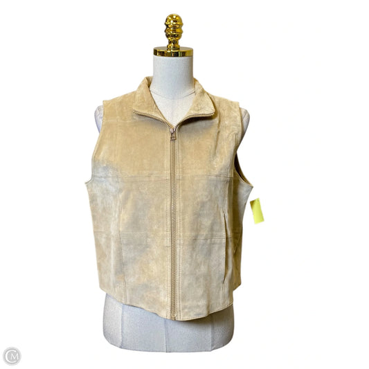 Vest Other By Arizona In Beige, Size: L