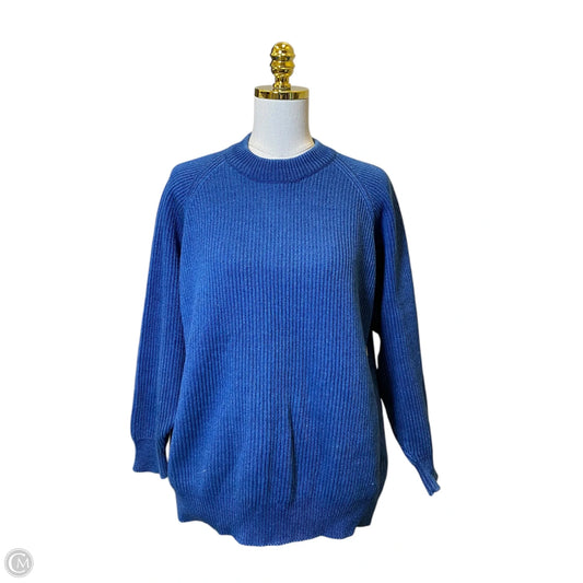 Sweater By Clothes Mentor In Blue, Size: L