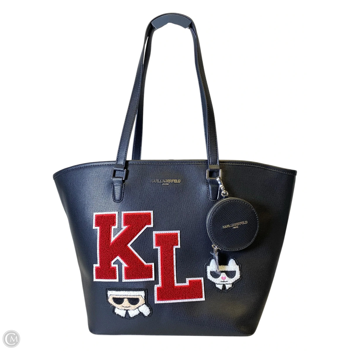 Handbag Designer By Karl Lagerfeld, Size: Large
