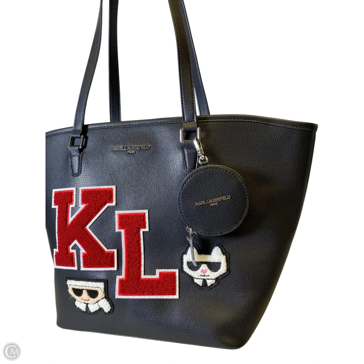 Handbag Designer By Karl Lagerfeld, Size: Large