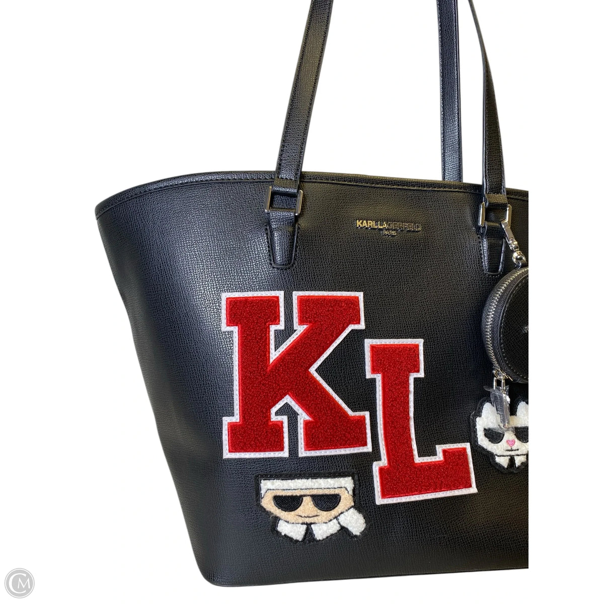 Handbag Designer By Karl Lagerfeld, Size: Large