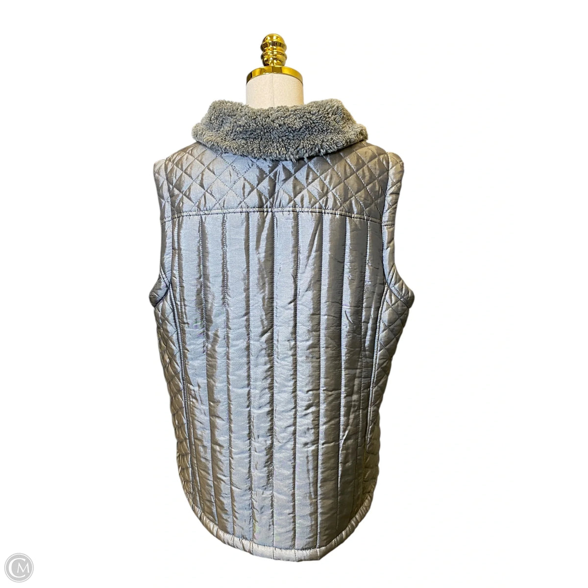 Vest Other By D&co. In Grey, Size: L
