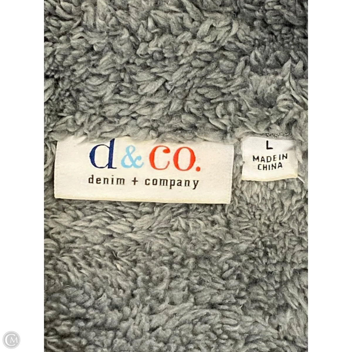 Vest Other By D&co. In Grey, Size: L
