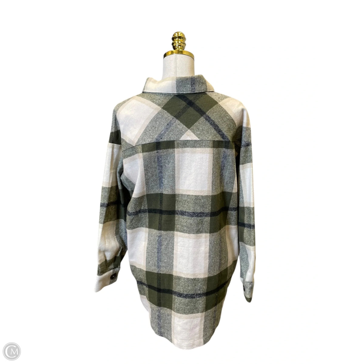 Jacket Other By Zenana In Plaid Pattern, Size: S