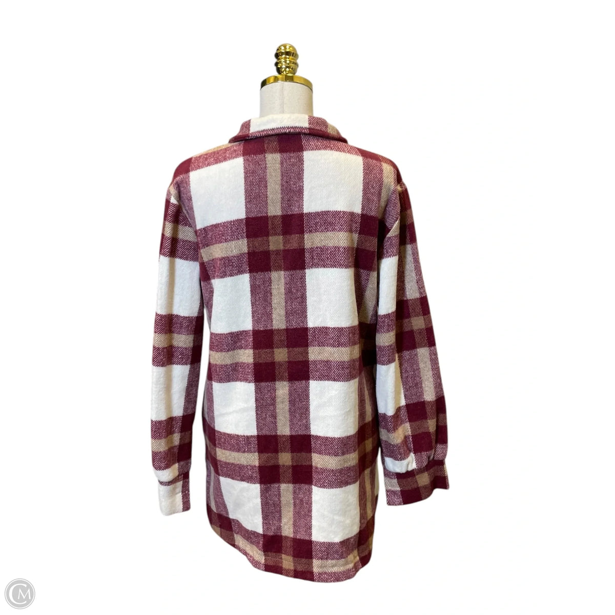 Jacket Other By Clothes Mentor In Plaid Pattern, Size: S