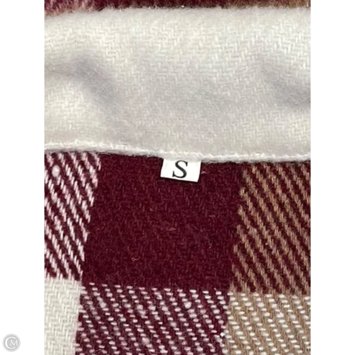 Jacket Other By Clothes Mentor In Plaid Pattern, Size: S