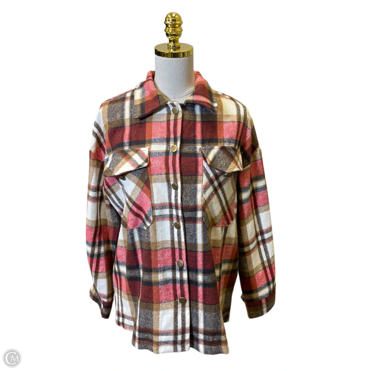 Jacket Other By Clothes Mentor In Plaid Pattern, Size: S