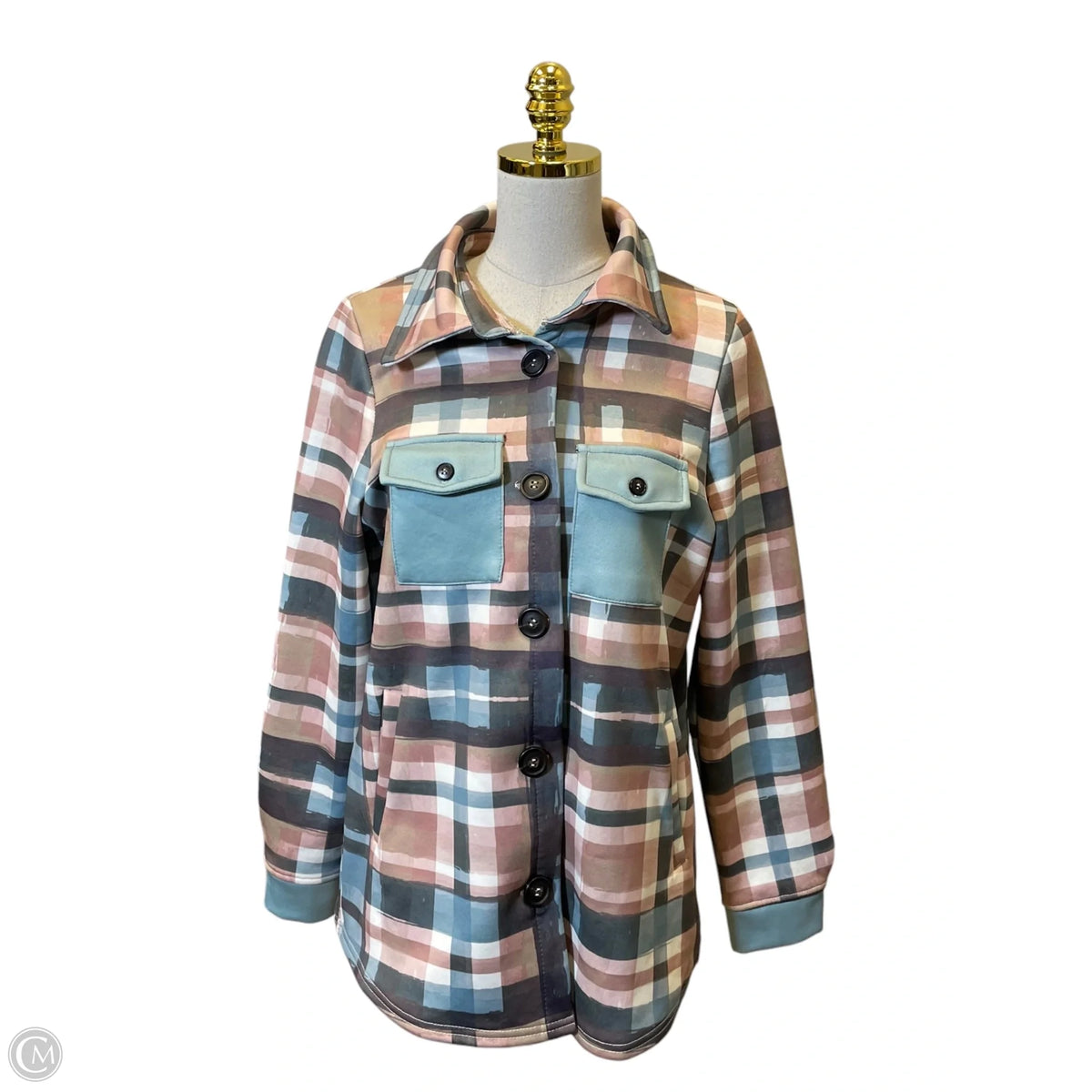 Jacket Other By Lily In Plaid Pattern, Size: S