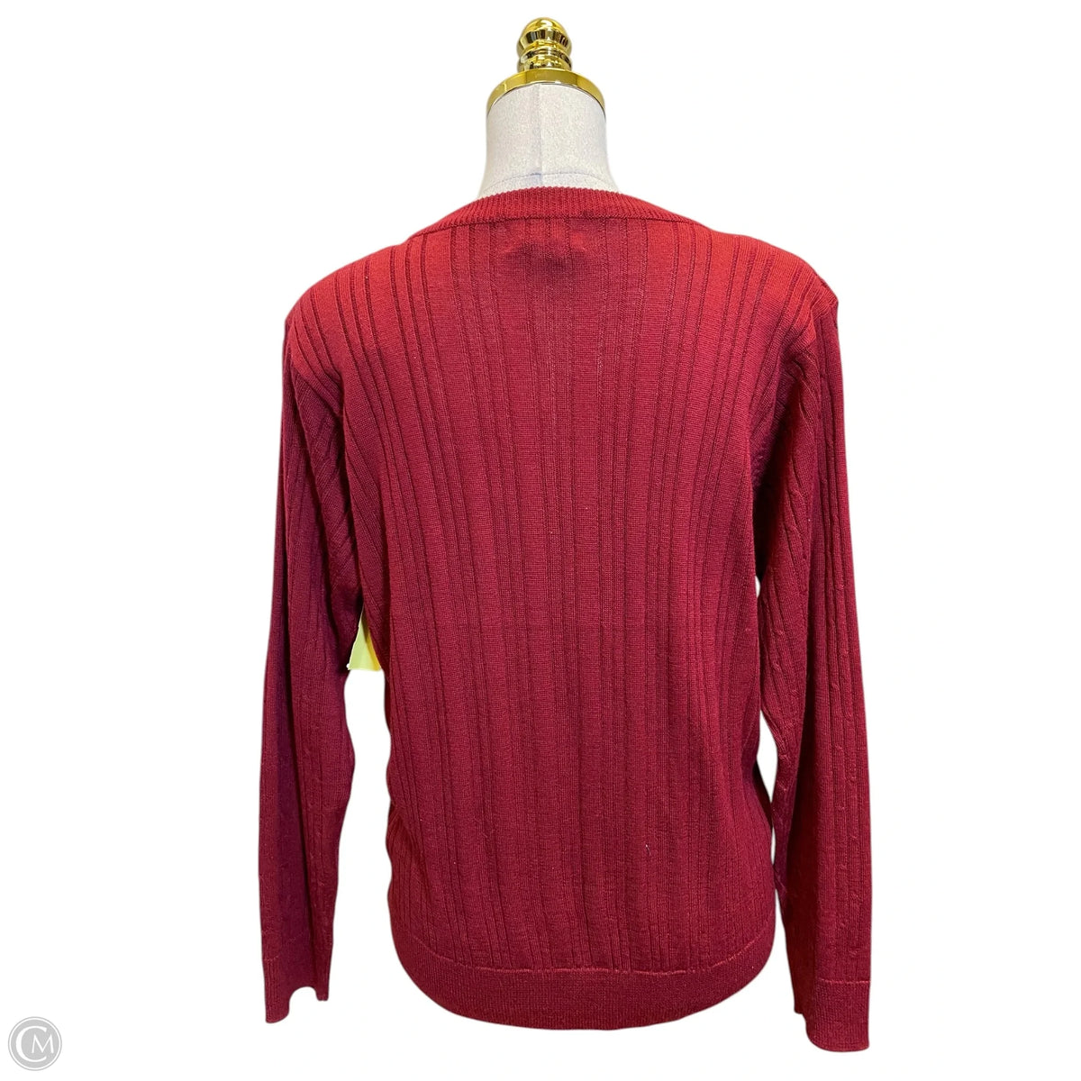 Sweater By Alfred Dunner In Red, Size: S