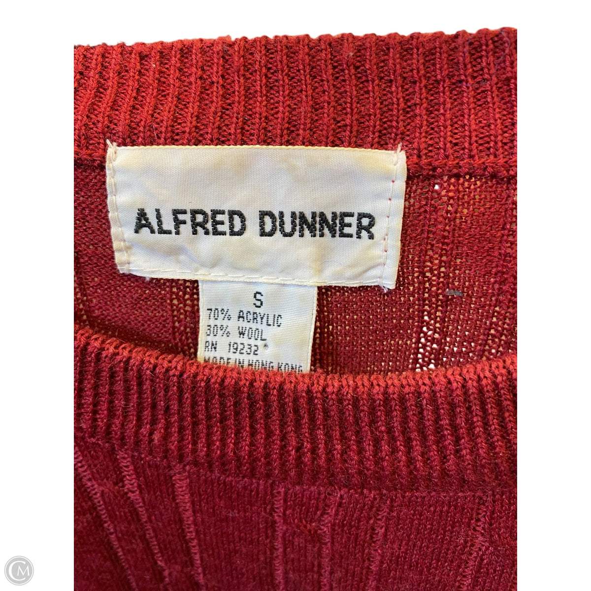 Sweater By Alfred Dunner In Red, Size: S