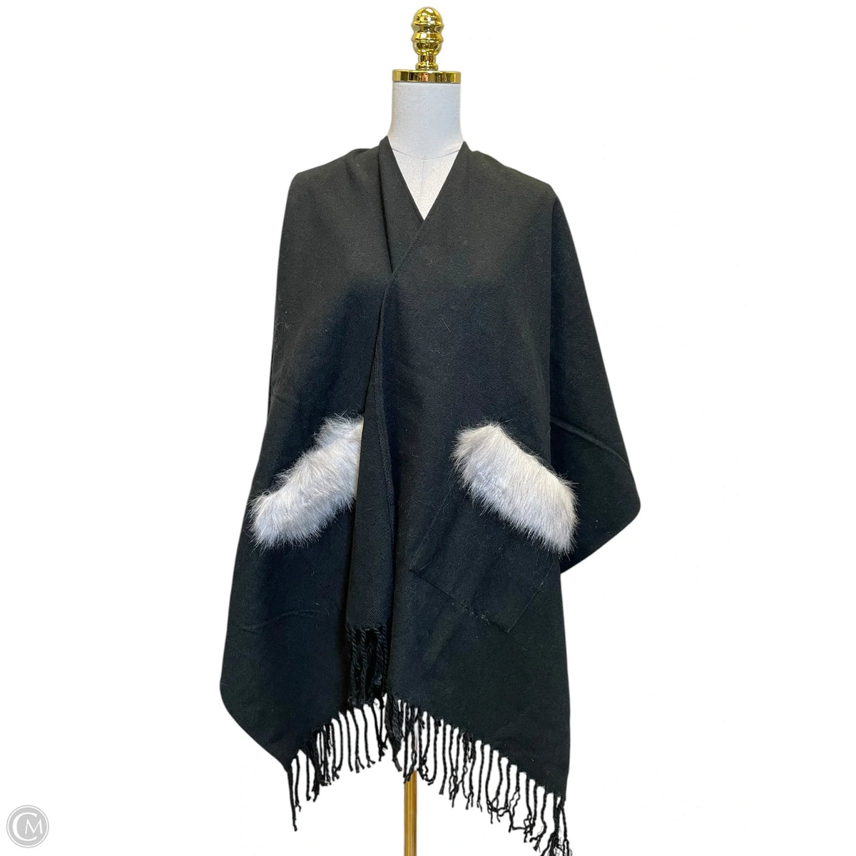 Shawl By Laundry In Black, Size: Osfm
