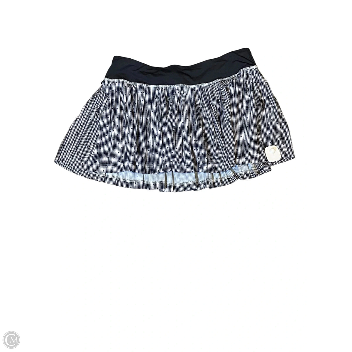 Skort By Lululemon In Black & White, Size: 10